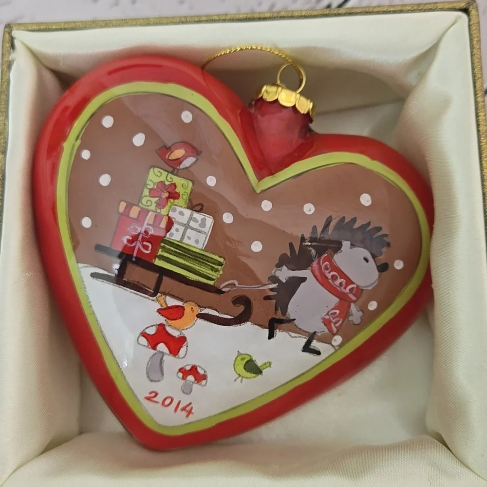 Pier 1 Glass Ornament